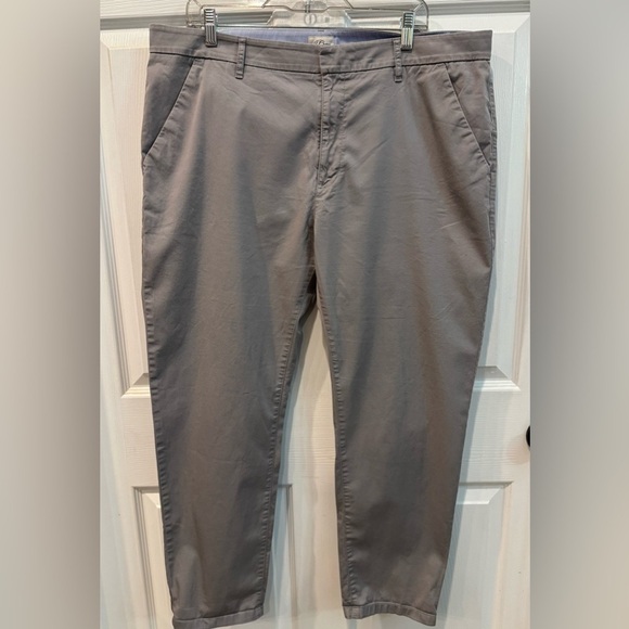J. Crew Pants - J Crew Womens Slim Boyfriend Chino Pants Khaki Casual Gray Size 33